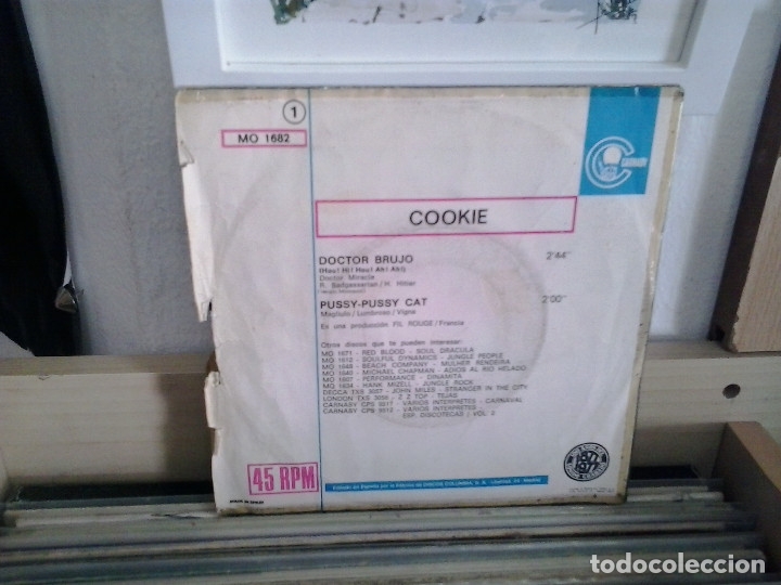 Discos de vinilo: LMV - Cookie. Carnaby 1977, ref. MO 1682 - Foto 2