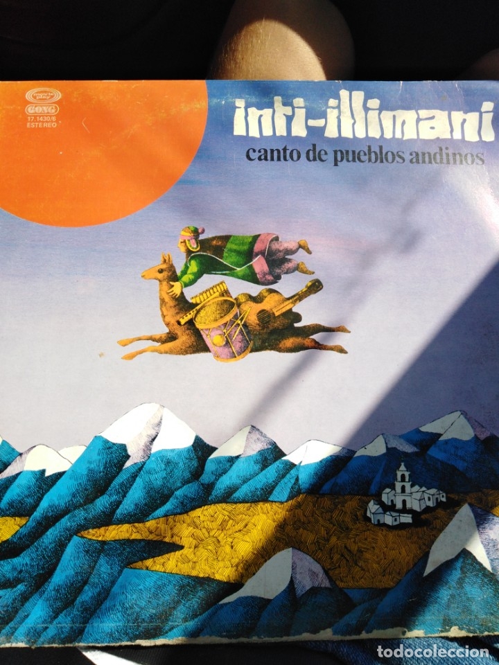 Disques de vinyle: INTI-ILLIMANI-CANTO DE PUEBLOS ANDINOS