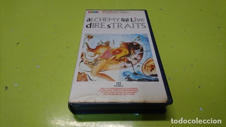 Discos de vinilo: VHS, DIR&Eacute; STRAITS, LIVE ALCHEMY, 1983 - Foto 1