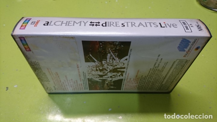 Discos de vinilo: VHS, DIR&Eacute; STRAITS, LIVE ALCHEMY, 1983 - Foto 2