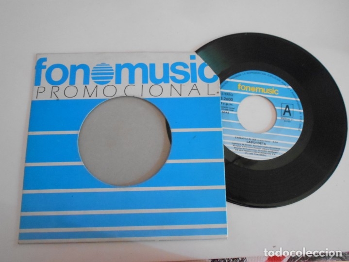 Vinyl records: LABORDETA-SINGLE ZARAJOTA BLUES
