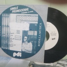 Discos de vinilo: SISA RODA LA MUSICA SINGLE SPAIN 1983 PDELUXE. Lote 172948642