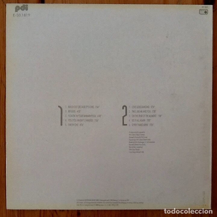 Discos de vinilo: PHIL CARMEN : CHANGES [PDI - ESP 1989] LP - Foto 2