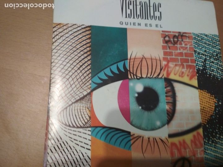 Discos de vinilo: VISITANTES QUIEN ES EL SINGLE - Foto 1