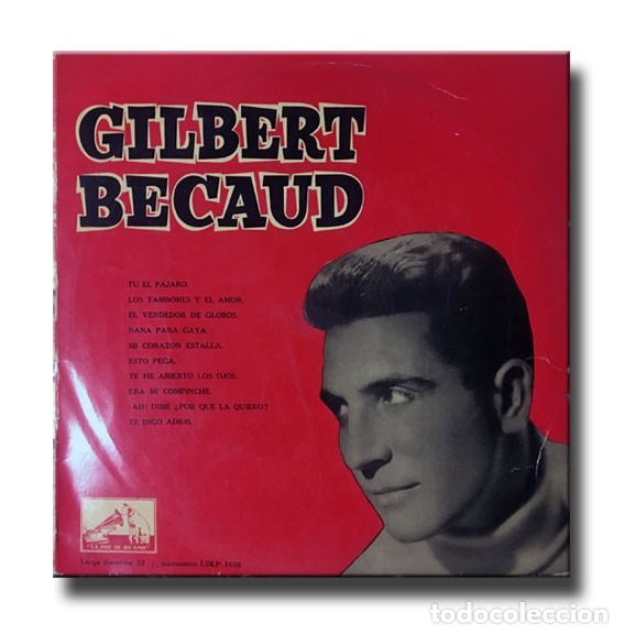 Discos de vinilo: Gilbert Becaud - Gilbert Becaud - Foto 1