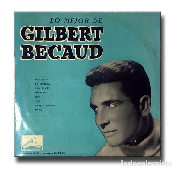 Discos de vinilo: Gilbert Becaud - Lo Mejor De - Foto 1