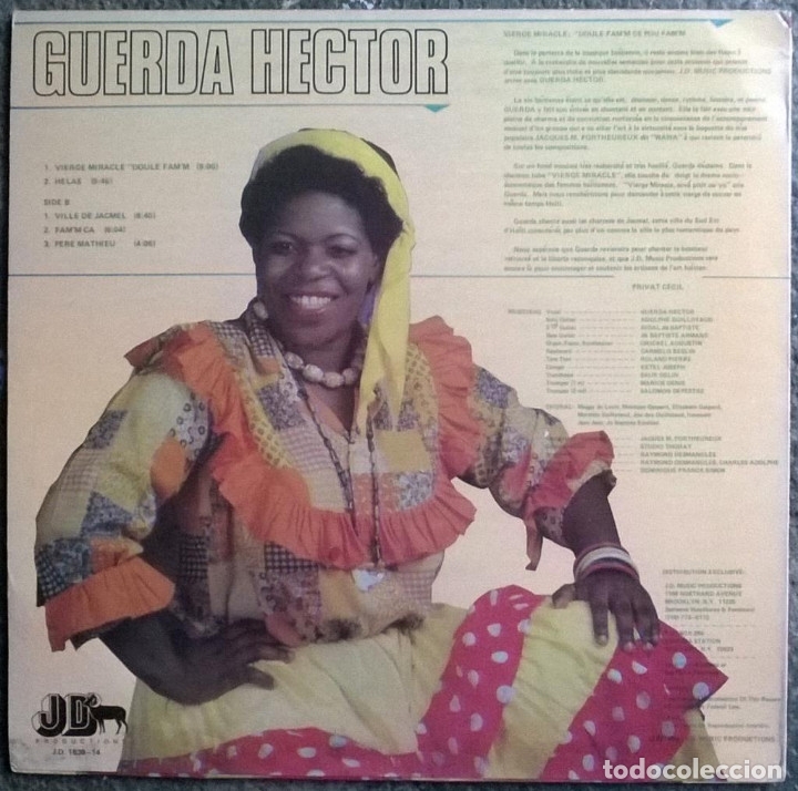 Guerda Hector Vierge Miracle Doule Fam M Ce P Buy Vinyl Records Lp Latin American Music At Todocoleccion