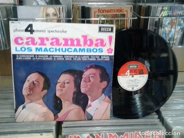 Discos de vinilo: Machucambos. Caramba. Decca 1966, ref. PFS 4089 - Foto 1