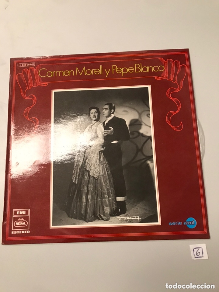 Discos de vinilo: CARMEN MORELL Y PEPE BLANCO - Foto 1