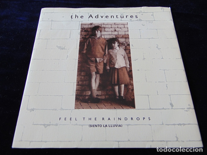 Discos de vinilo: The Adventures &ndash; Feel The Raindrops - SINGLE1985 - Foto 1
