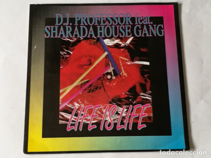 Discos de vinilo: D.J. Professor - Life Is Life - 1990 - Foto 1