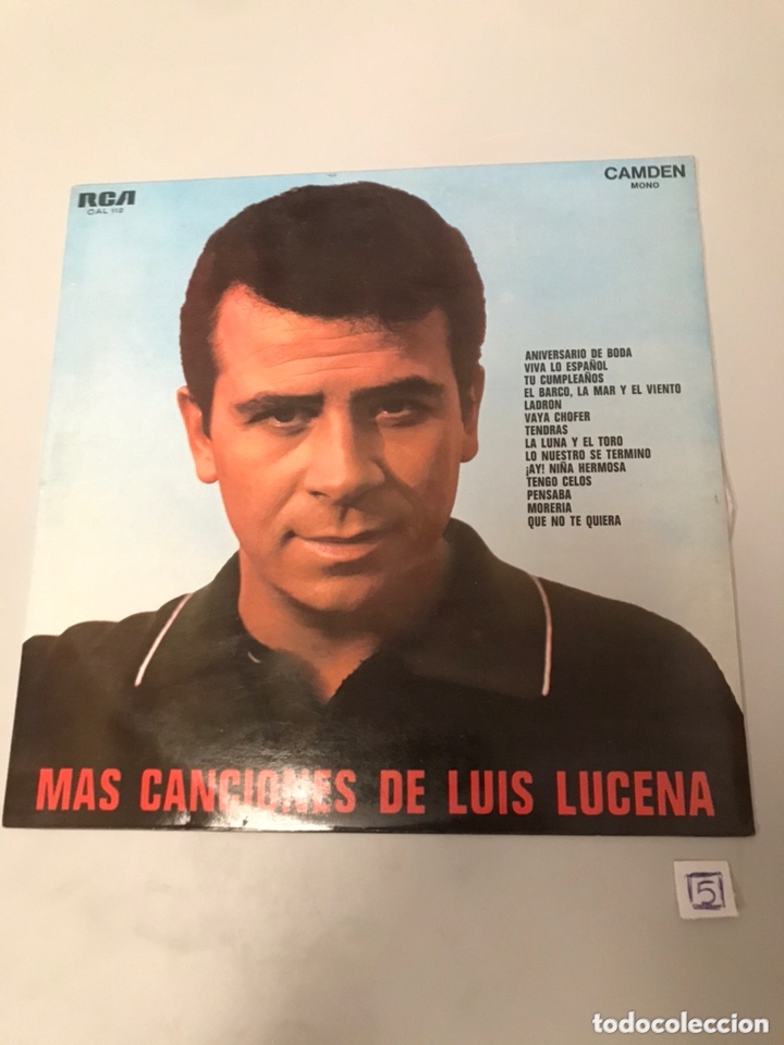 Discos de vinilo: M&Aacute;S CANCIONES DE LUIS LUCENA - Foto 1