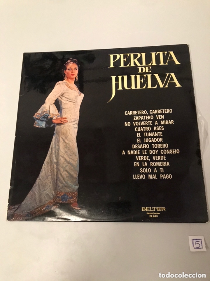 Discos de vinilo: PERLITA DE HUELVA LP - Foto 1