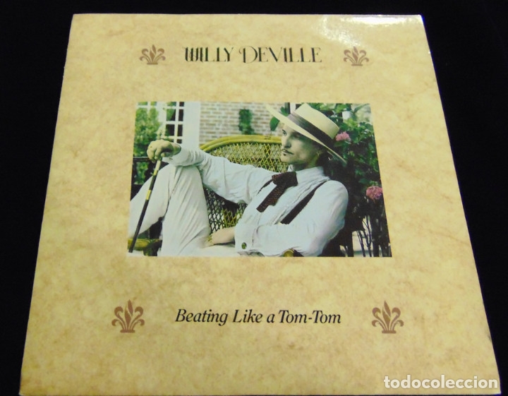 Discos de vinilo: Willy DeVille &ndash; Beating Like A Tom-Tom - SINGLE 1990 - Foto 1
