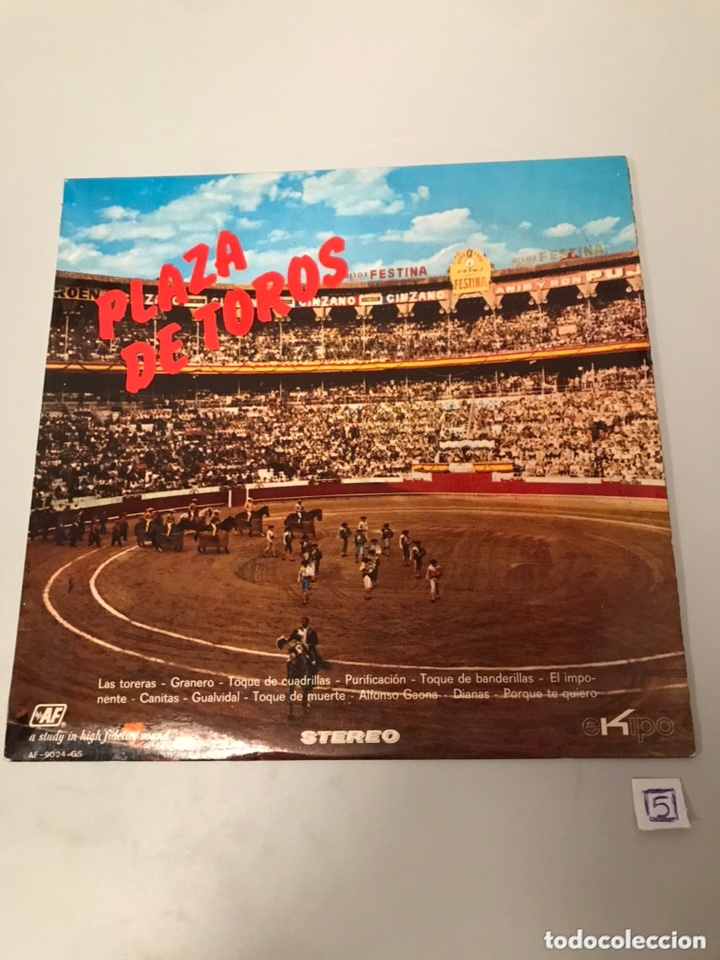 Discos de vinilo: PLAZA DE TOROS - Foto 1