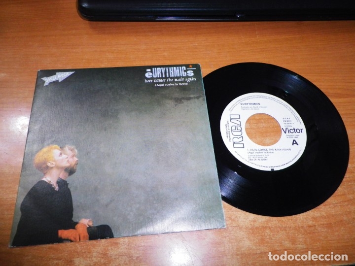 Eurythmics Here Comes The Rain Again Single Vin Buy Vinyl Singles Pop Rock International Of The 80s At Todocoleccion