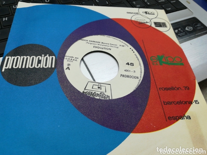 Discos de vinilo: Evolution single promocional fresch garbage 1969 - Foto 1