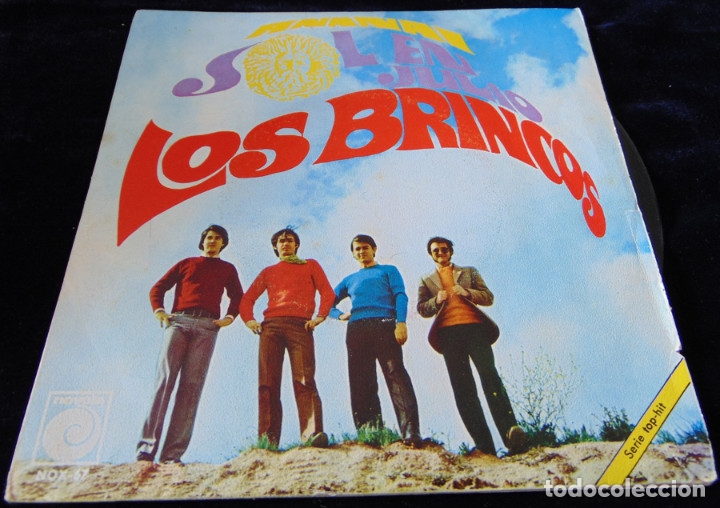 Discos de vinilo: LOS BRINCOS - SOL EN JULIO - SINGLE - Foto 1