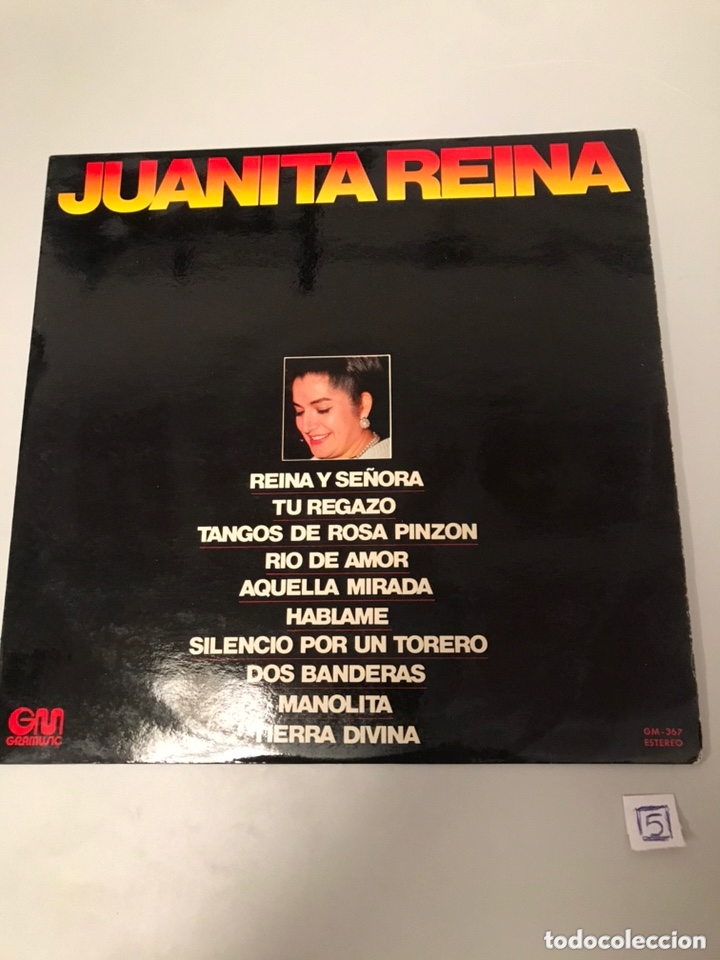 Discos de vinilo: LP JUANITA REINA - Foto 1