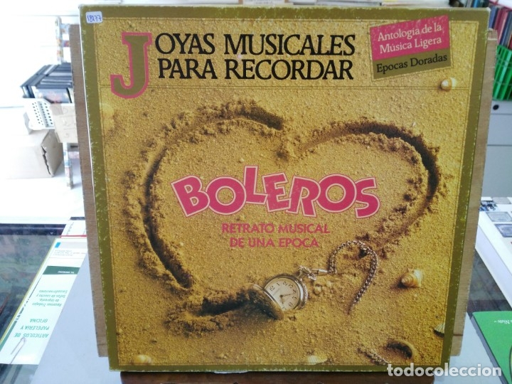 Vinyl records: Joyas Musicales para Recordar - Boleros - Triple LP. del Sello Perfil 1990