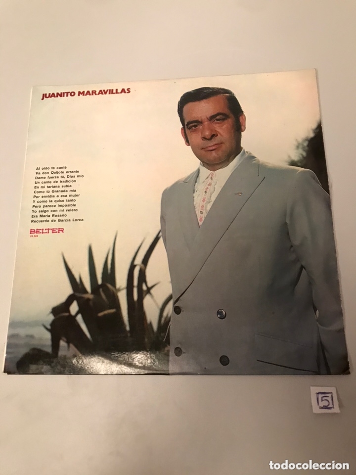Discos de vinilo: JUANITO MARAVILLAS-LP BELTER - Foto 1