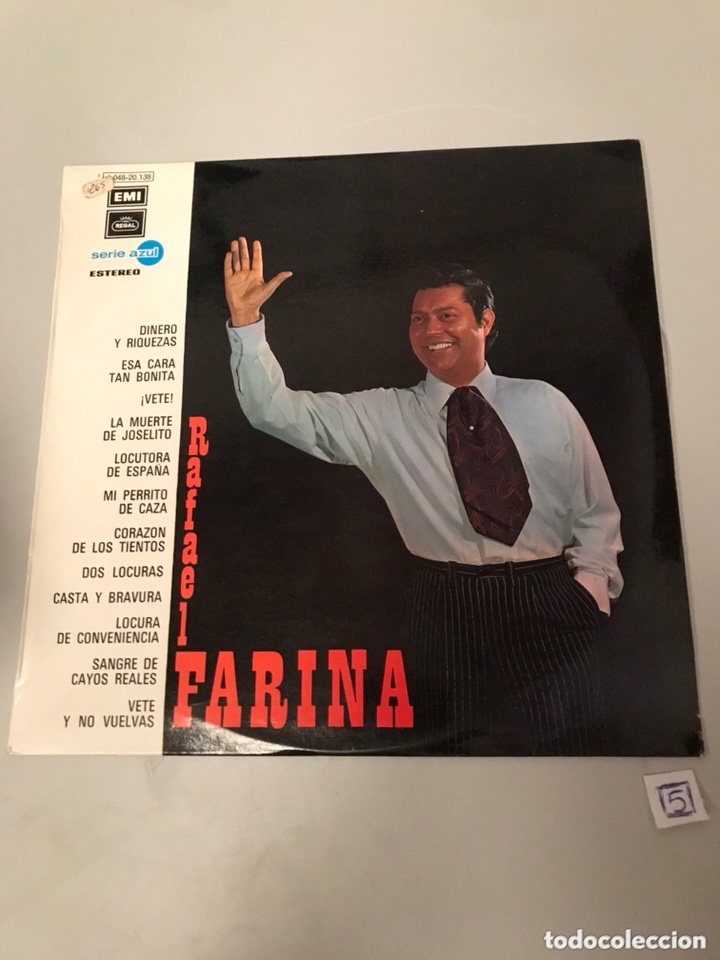 Discos de vinilo: RAFAEL FARINA, LP - Foto 1