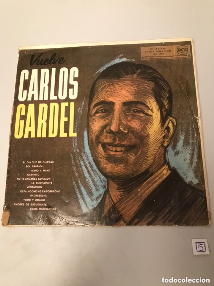 Discos de vinilo: VUELVE CARLOS GARDEL - Foto 1