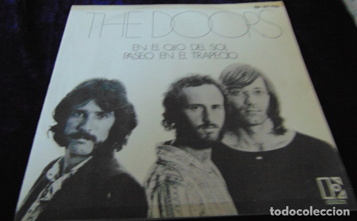Discos de vinilo: The Doors &ndash; En El Ojo Del Sol + 3 - EP MEXICANO 1972 - Foto 1