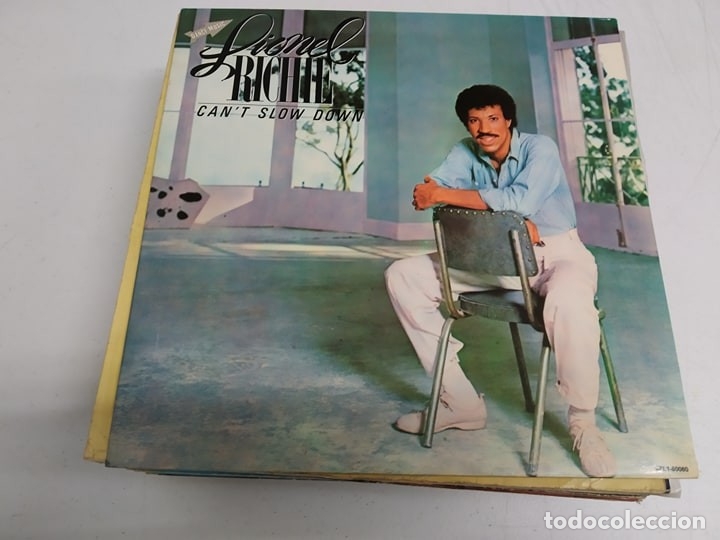 Discos de vinilo: Lionel Richie-- Cant Slow Down - Foto 1