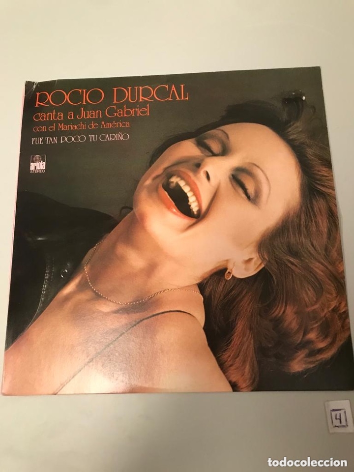 Discos de vinilo: Roc&iacute;o D&uacute;rcal canta a Juan Gabriel - Foto 1