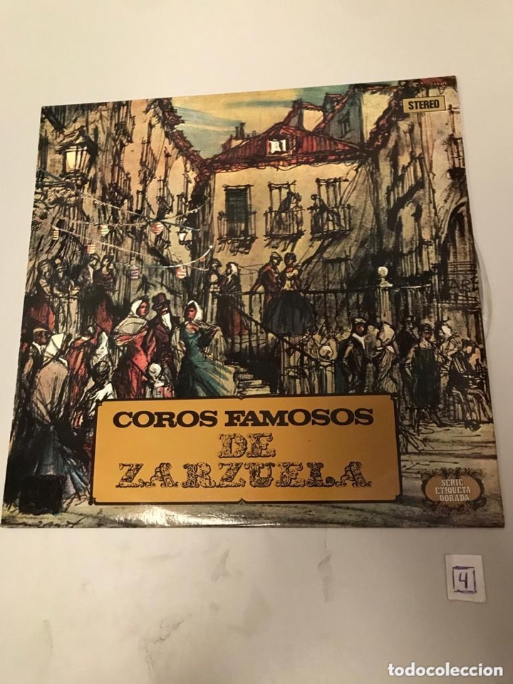 Disques de vinyle: Coros famosos zarzuela