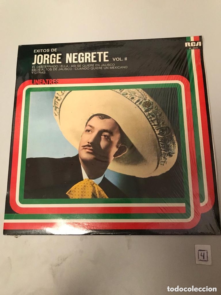 Discos de vinilo: Jorge negrete - Foto 1