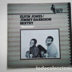 Disques de vinyle: ELVIN JONES / JIMMY GARRISON SEXTET ILLUMINATION LP MCA RECORDS 1982. Lote 173261618