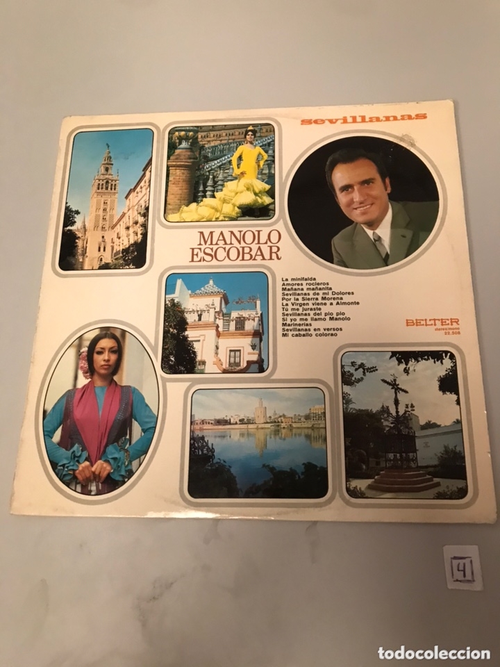 Discos de vinilo: Manolo Escobar - Sevillanas - Foto 1