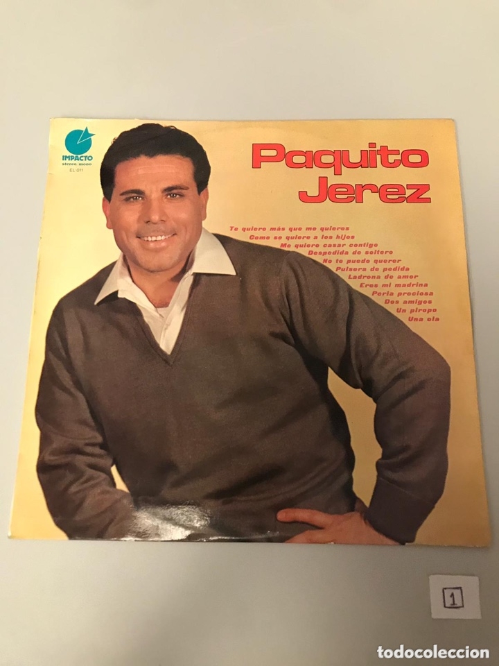 Discos de vinilo: Paquito jerez - Foto 1