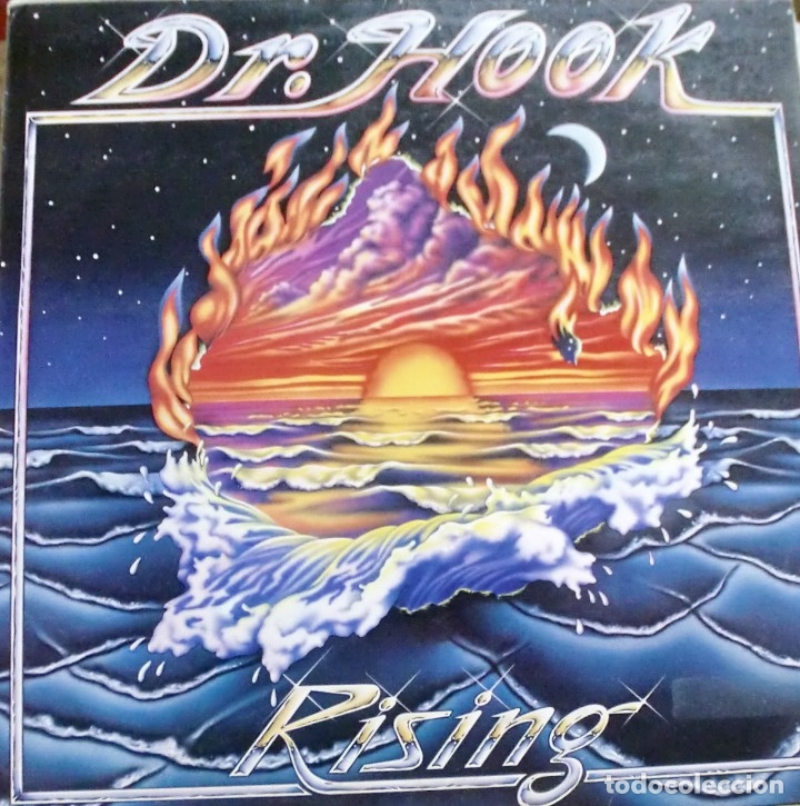 Discos de vinilo: DR. HOOK - RISING LP + INSERT SPAIN 1980 - Foto 1