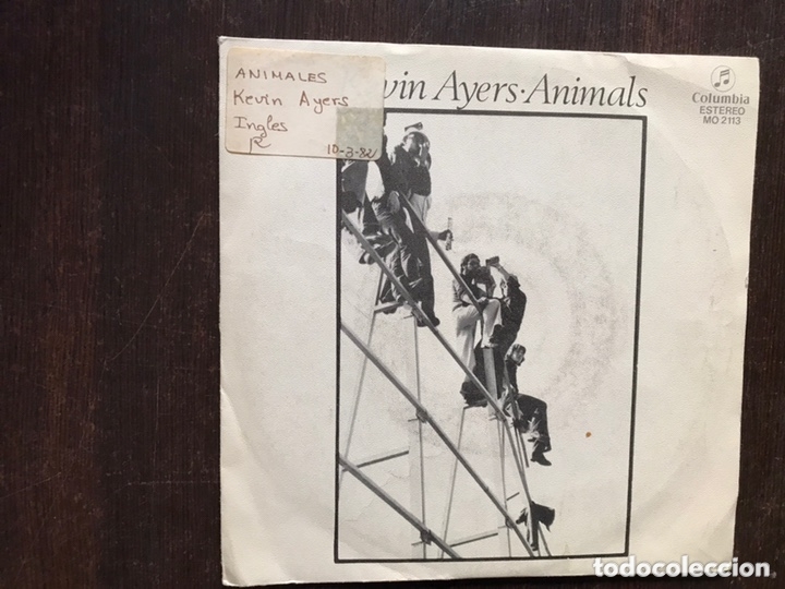 Discos de vinilo: Kevin Ayers. Animals - Foto 1