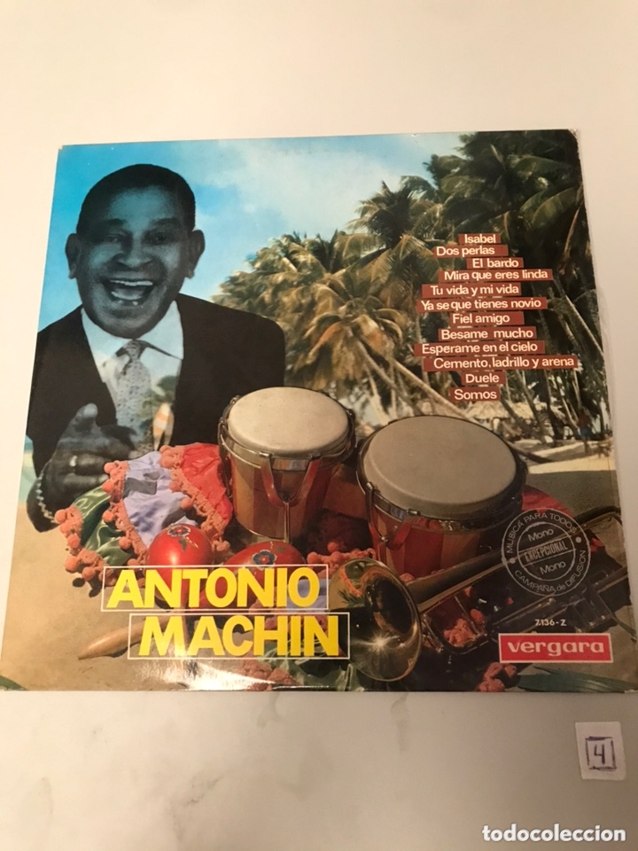 Discos de vinilo: LP ANTONIO MACHIN - Foto 1