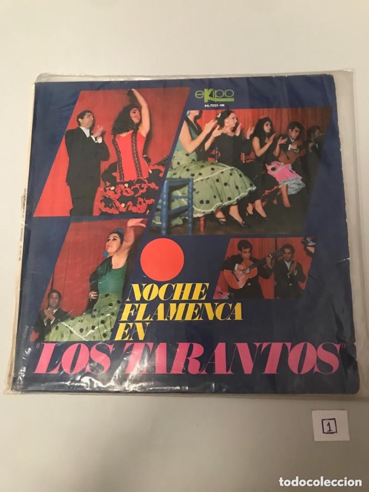 Discos de vinilo: Noche flamenca en los tarantos - Foto 1