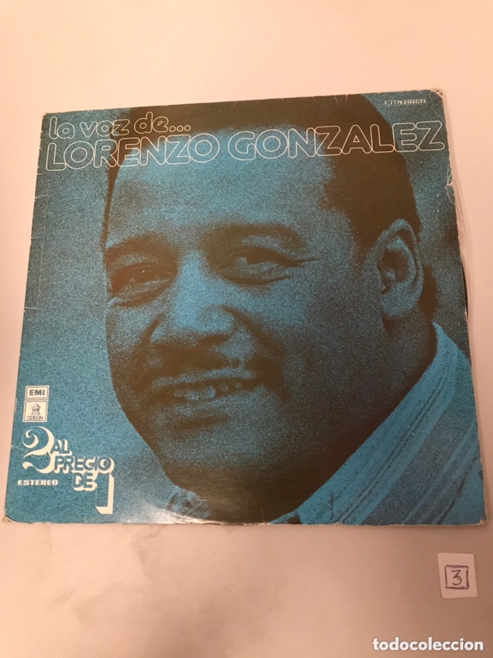 Discos de vinilo: LA VOZ DE LORENZO GONZ&Aacute;LEZ. - Foto 1