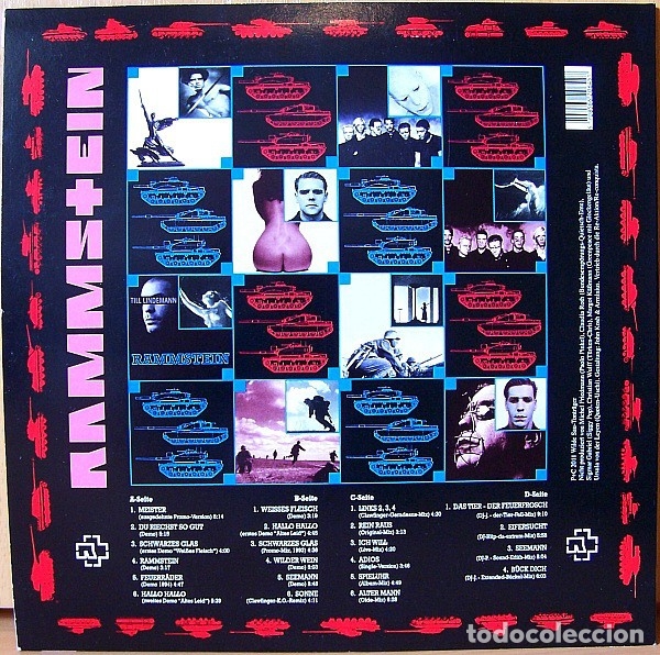 Discos de vinilo: Rammstein &ndash; Ein Bisschen Krieg! -2 LP- - Foto 2