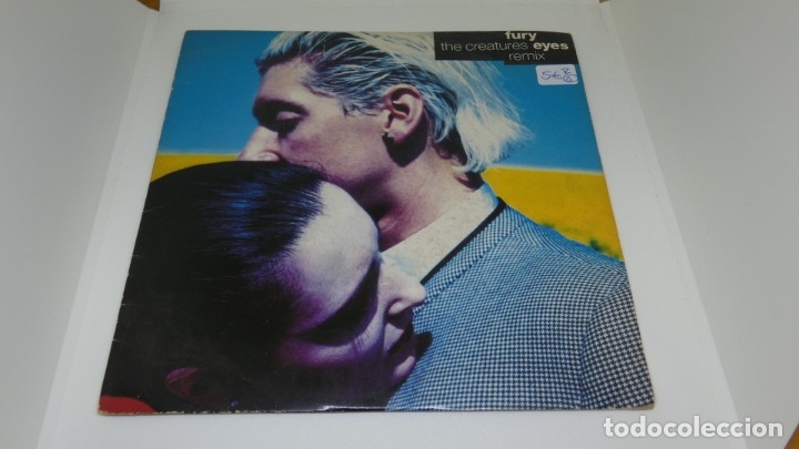 Discos de vinilo: DISCO SINGLE FURY THE CREATURES EYES REMIX - Foto 1