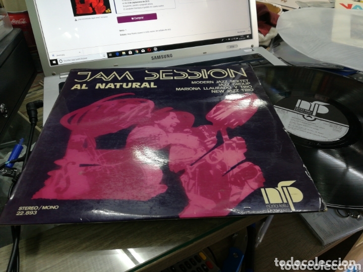 Discos de vinilo: Jam session al natural lp espa&ntilde;a 1974 - Foto 1