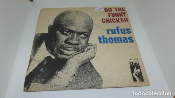 Discos de vinilo: DISCO SINGLE VINILO DO THE FUNKY CHICKEN . RUFUS THOMAS - Foto 1