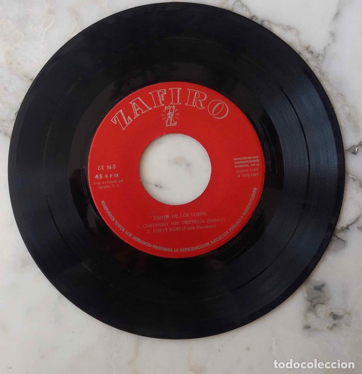 Discos de vinilo: LOS LLOPIS, &Eacute;XITOS DE. EP ESPA&Ntilde;A - Foto 3