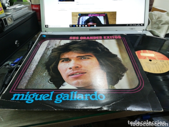 Discos de vinilo: Miguel gallardo lp sus grandes &eacute;xitos 1976 - Foto 1