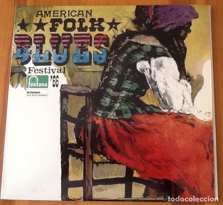 Disques de vinyle: AMERICAN BLUES FOLK FESTIVAL '66 , ORIGINAL ALEM&Aacute;N