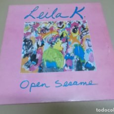 Discos de vinilo: LEILA K (MAXI) OPEN SESAME +2 TRACKS AÑO – 1992. Lote 173405552