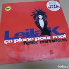 Discos de vinilo: LEILA K (MAXI) CA PLANE POUR MOI +2 TRACKS AÑO – 1993 – EDICION ALEMANIA. Lote 173405644