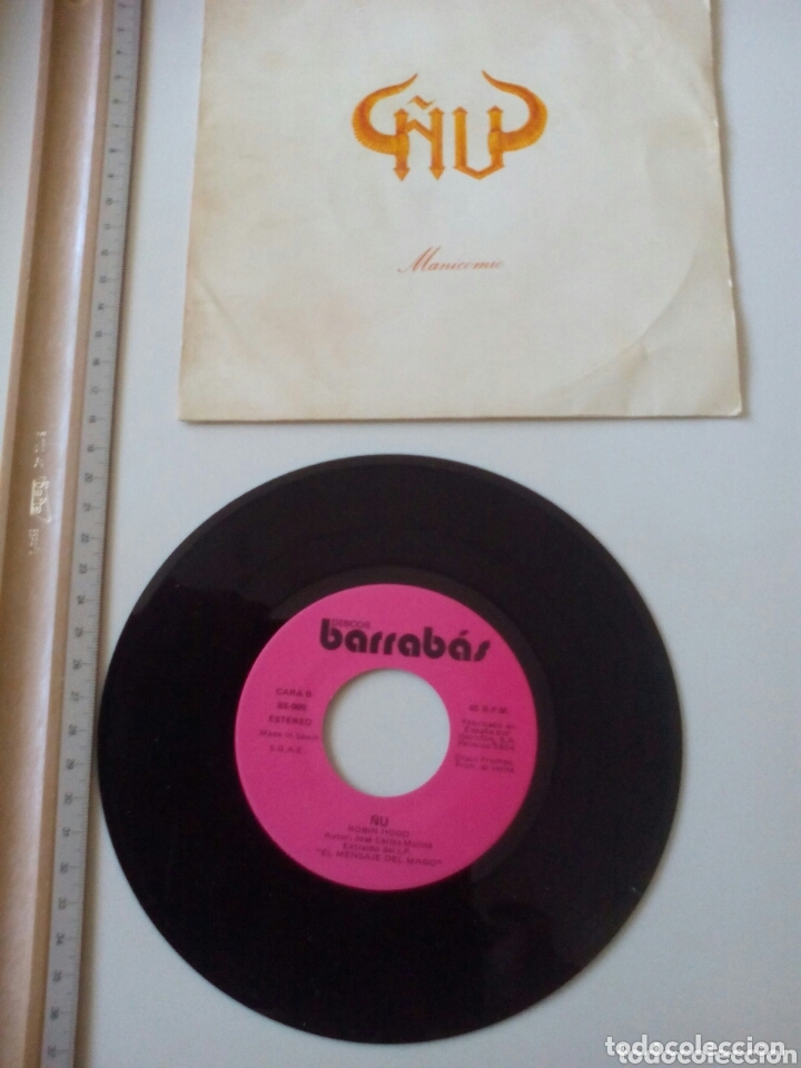 Discos de vinilo: SINGLE &Ntilde;U. BARRAB&Aacute;S. - Foto 1